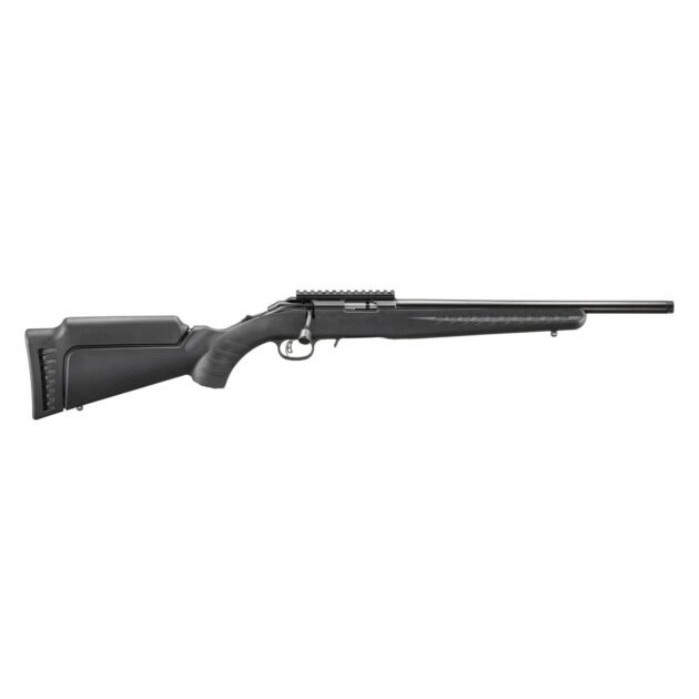 Ruger American Rimfire Rifle .22 LR 10rd Magazine(1) 16.1" Threaded Barrel Black Synthetic Stock