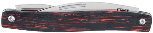 CRKT FOREBEAR DUAL BLADE - FOLDER SLIP JOINT RED/BLACK