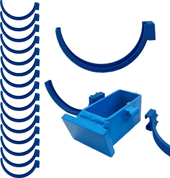 BASH TARGET STEEL TARGET STAND - CLAY HOLDER REPLACEMENT PACK