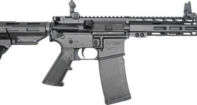 ATI MILSPORT PISTOL 300AAC - 30RD 8.5" A2 PISTOL GRIP BRACE