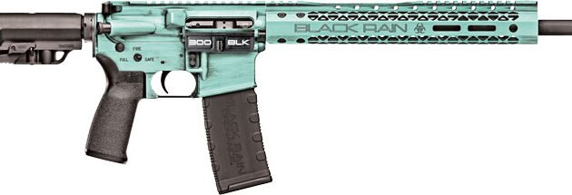 BLACK RAIN SPEC+ FUSION RIFLE - 300BLK 16" TIFFANY BLUE 30RD