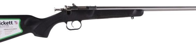 CRICKETT RIFLE G2 22WMR - STAINLESS BLACK SYNTHETIC