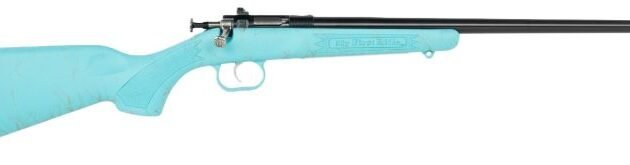 CRICKETT RIFLE G2 22LR BLUE - SYNTHETIC/GOLD WEB BLUED