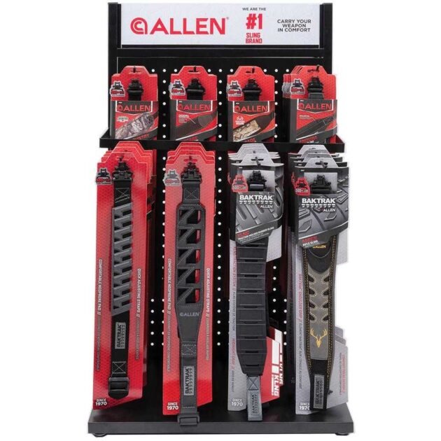 Allen Sling Display 48 Sling in 6 Styles with Rack and Sign