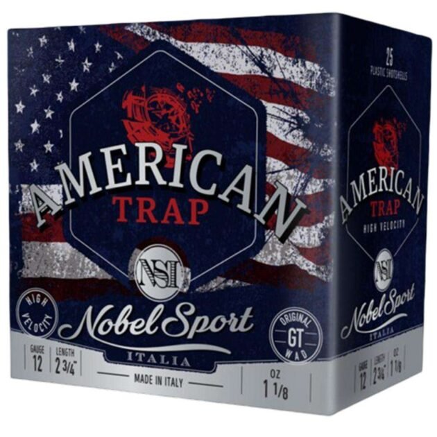 Noble NSI Target Nobel Speed Shotshell 12 ga 2-3/4" 1-1/8 oz 1300 fps #7.5 25/ct