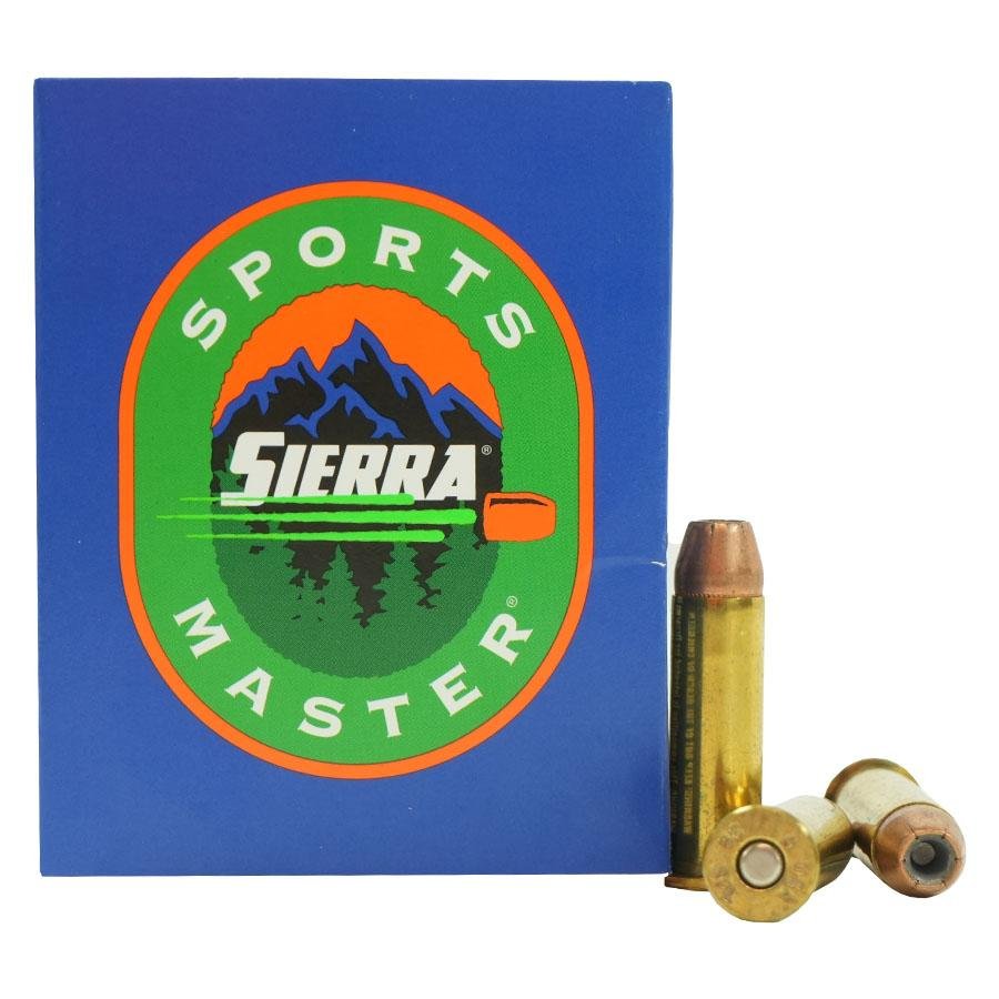 Sierra Sports Master .38 Spl 125gr JHP - Reliable Self-Defense Ammo