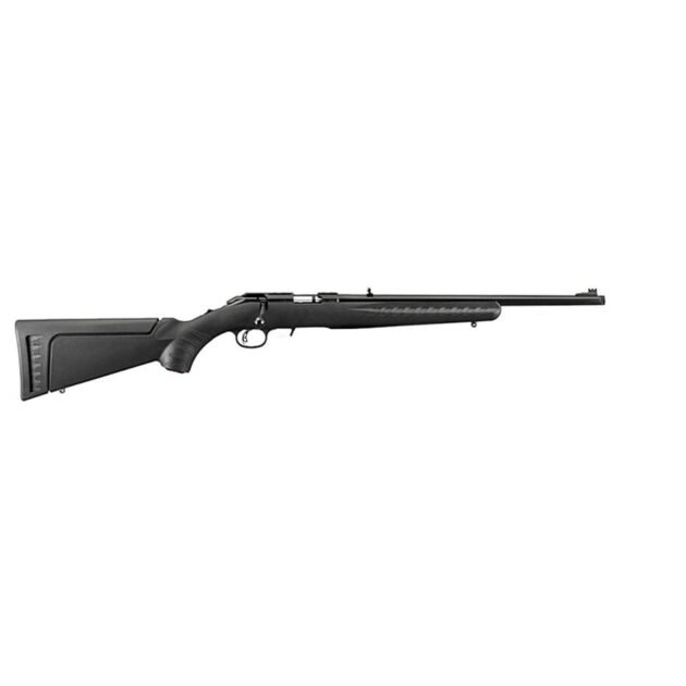 Ruger American Rimfire Rifle .22 LR 10rd Magazine 18" 1/2x28 Threaded Barrel Black