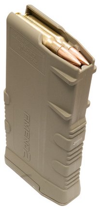 AMEND2 MAG SR-25/AR-10 7.62 FDE MOD-2 20RD
