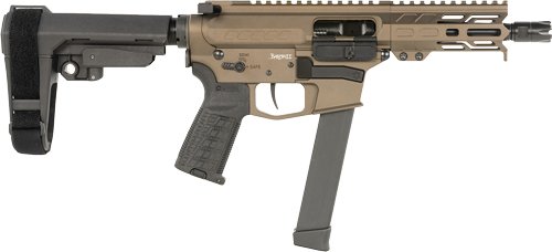 CMMG PISTOL BANSHEE MKGS 9MM - 5" EJECTOR RIP BRACE BRONZE