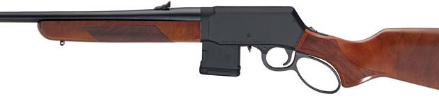 HENRY H23 LASR SUPREME 450BM - 18" THREADED BLUED WALNUT