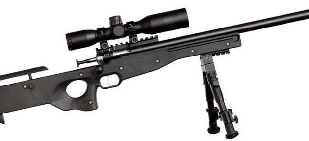 CRICKETT PRECISION RIFLE 22LR - PACKAGE CARBON FIBER BLACK