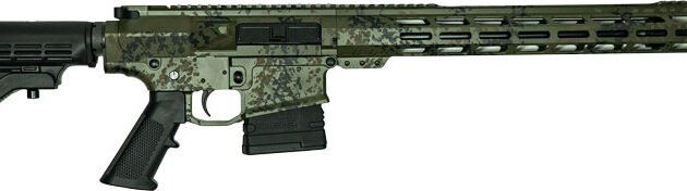 GLFA AR10 RIFLE 308 BUNDLE 16" - W/ 5 KNIVES LICHEN GREEN