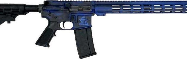 GLFA AR15 BATTLEWORN 223 WYLDE - 16" S/S BBL ROYAL BLUE