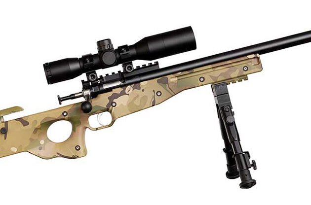 KSA CRICKETT PRECISION MULTICAM 22LR BLUED PKG