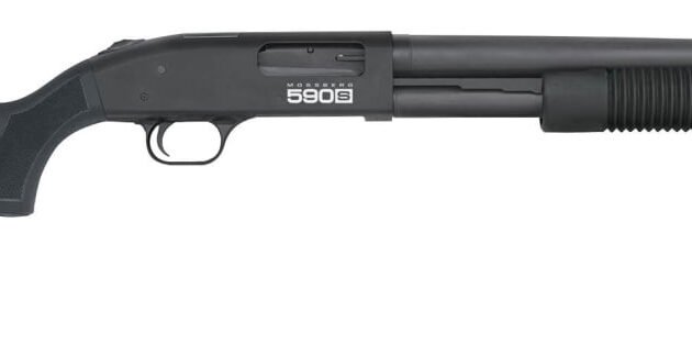 MOSS 590S 12GA 18.5 BLK OR THREADED 10RD