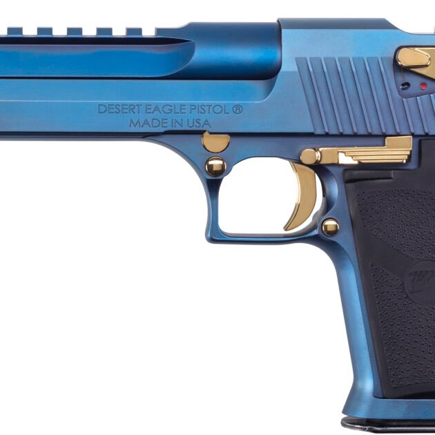 MR DESERT EAGLE 50AE 6 CARBO BLUE W/GOLD