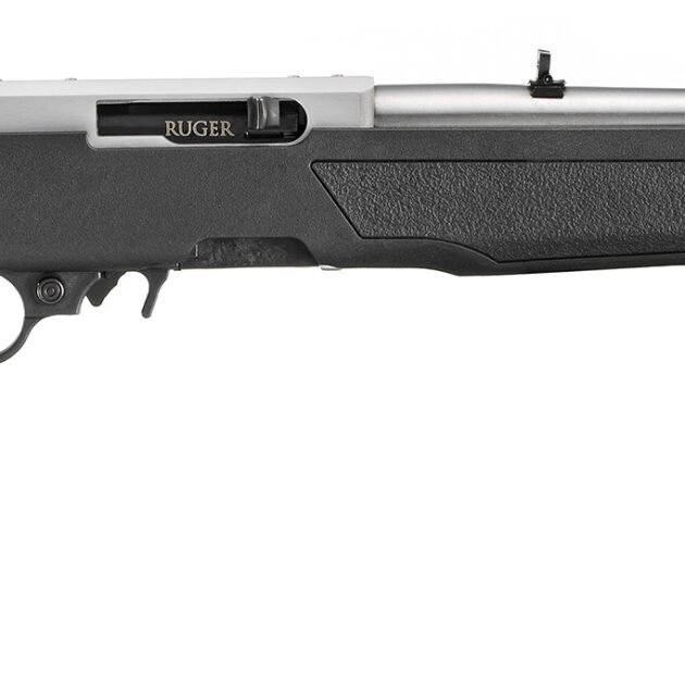 RUG 10/22 22LR 18.5 SS BLK 10RD