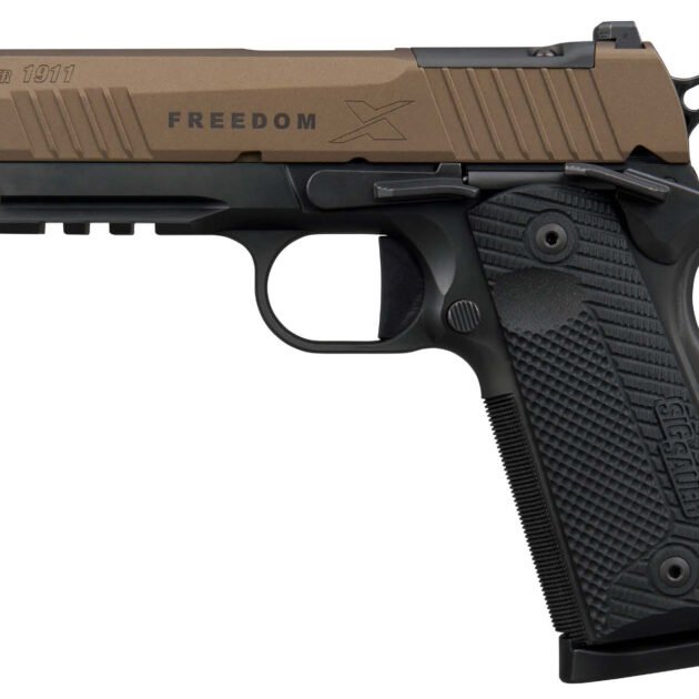 SIG 1911 45ACP 4.2 FRDM X-SERIES BRONZE/BLK OR
