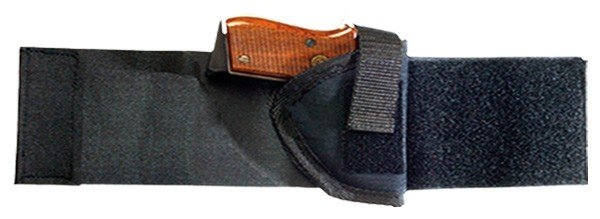 BULLDOG ANKLE HOLSTER RH BLACK - MOST REVOLVERS 2"-2 1/2" BBL