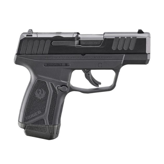 Ruger MAX-9 Handgun 9mm Luger 12rd Magazine 3.20'' Black Oxide Barrel Manual Safety