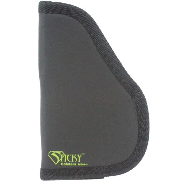 Sticky Holsters Gen 1 Medium Sticky Pocket Holster for 3.8" Sub-Compact Medium Frame Double Stack Autos with Laser Black Ambi