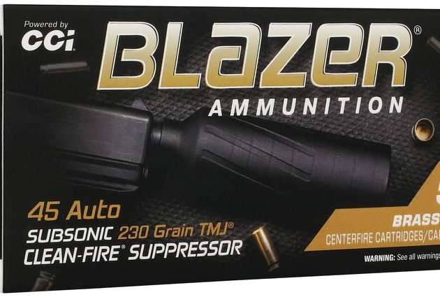 BLAZER BRASS SUPPRESSOR 45ACP 230GR TMJ 50/10