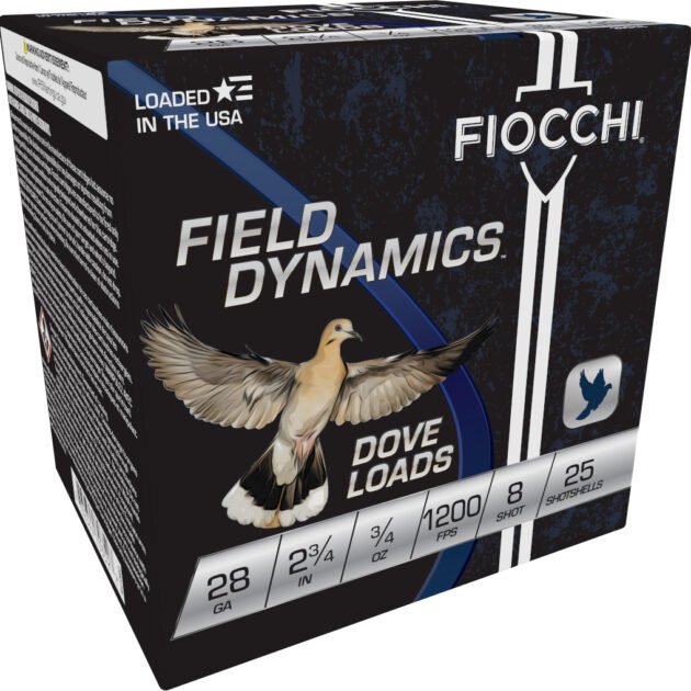 FIO FIELD DOVE 28GA 2.75 .75OZ #8 25/10