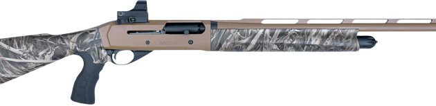 GIRSAN MC312 12GA. 24" GOBBLER - RED DOT 3.5" CAMO PISTOL GRIP