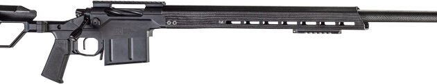 CHRISTENSEN MPR 338LAPUA - 27" CF BLACK/BLACK M-LOK