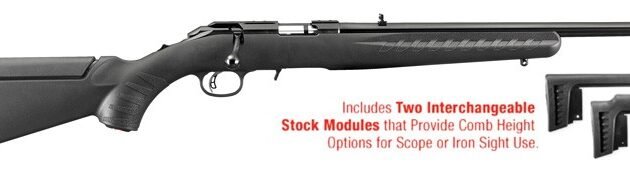RUGER AMERICAN COMPACT 22LR - 10-SHOT 18" MATTE BLK THRD