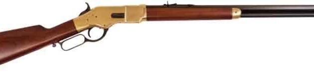 CIMARRON 1866 YELLOWBOY 45LC - 24" OCTAGON BRASS/BLUED WALNUT