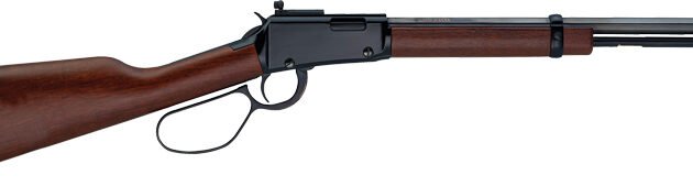 HENRY H1 TRACKER CARBINE - 22WMR 16.5" LL BLUED WALNUT