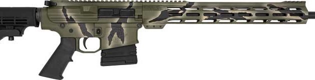 GLFA AR10 RIFLE 308 WIN 18" - NIT 10RD PURSUIT GREEN CAMO