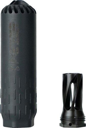 HUXWRX FLOW 556 TI KIT - SUPPRESSOR W/ FLASH HIDER BLK