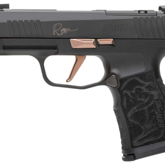 SIG P365 ROSE 9MM BLK 3.1 OR COMP 12RD