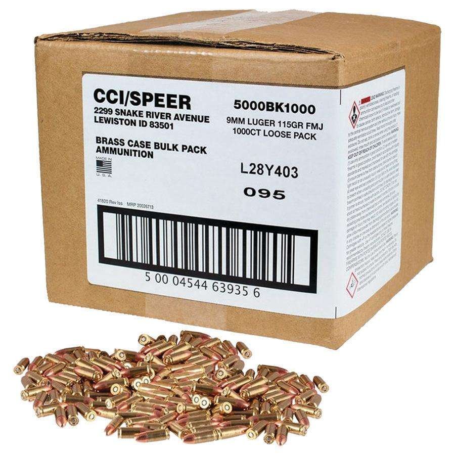 https3A2F2Fmedia.chattanoogashooting.com2Fimages2Fproduct2FCC5000BK10002Fcci-blazer-brass-handgun-ammunition-9mm-luger-115-gr-FMJ-1145-fps-1000-ct-loose-pack-front2520left.jpg