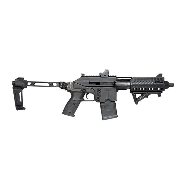 Kel-Tec PLR16 Defender Handgun .223 Rem/5.56mm 10rd Magazine 9" Barrel Viridian RFX11 Red Dot & Strike Industries Brace