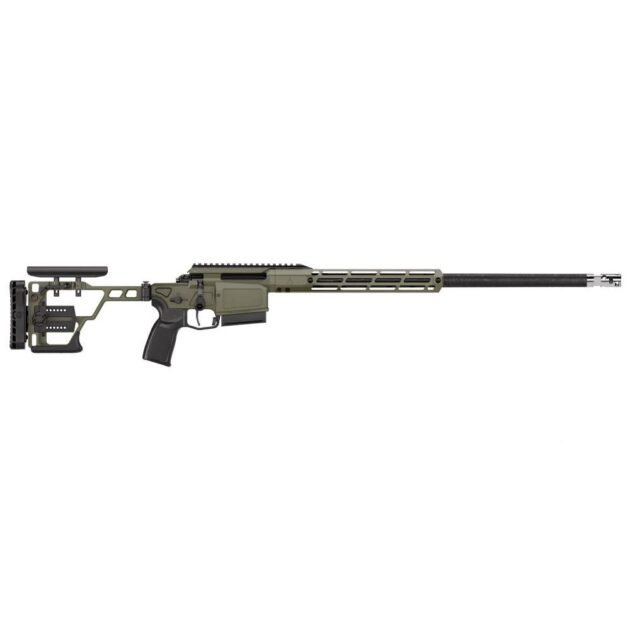 Sig Sauer Cross Sawtooth Rifle 6.5 PRC 4rd Magazine 22" Threaded Proof Carbon Fiber Barrel  Moss Green Folding Precision Stock