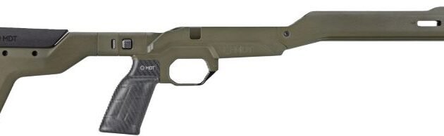 MDT CHASSIS HNT-26 REM 700 SA - RH FOLDING ARCA COBALT GREEN