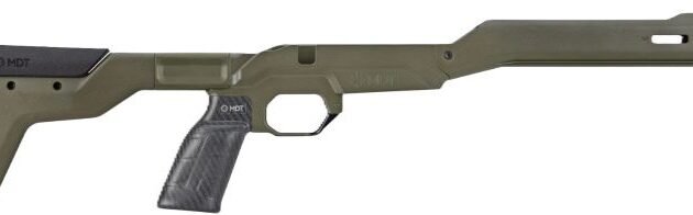 MDT CHASSIS HNT-26 REM 700 LA - RH FOLDING ARCA COBALT GREEN