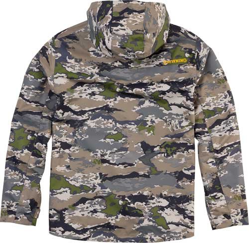 BG KANAWHA RAIN JACKET LARGE - OVIX W/HOOD WATERPROOF