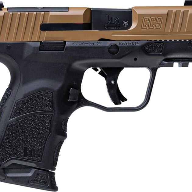 H&K CC9 OR 9MM DDE NS DE 12RD