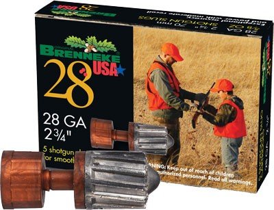 BRENNEKE USA 28GA 2.75" 5/8OZ - SLUG 5RD 40BX/CS
