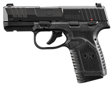 FN REFLEX 9MM 3.3 MS BLK 11RD 15RD