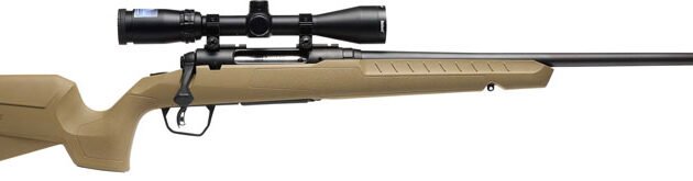 SAVAGE AXIS 2 XP 350 LEGEND LH - 18" COMPACT W/3-9X40 MATT/FDE