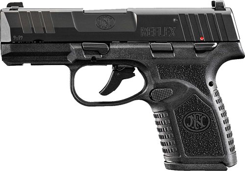 FN REFLEX 9MM LUGER - 2-10R MAGS BLACK SAFETY