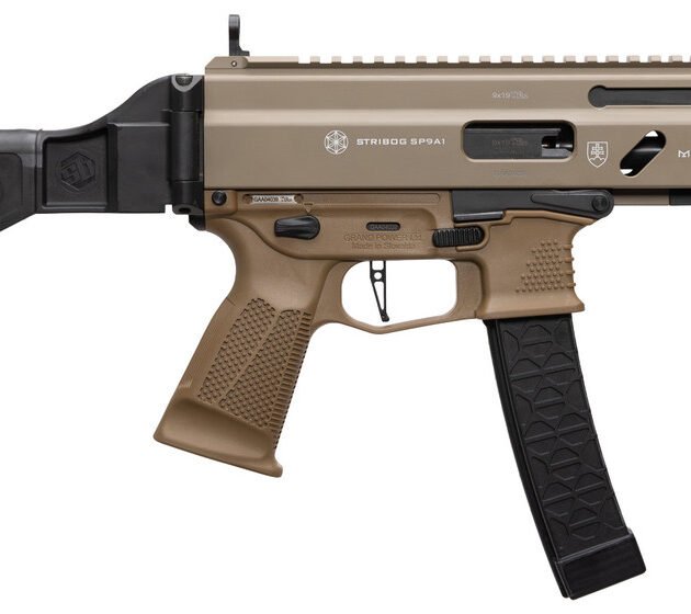 GO GRAND POWER STRIBOG SP9A1 9MM SBT FDE