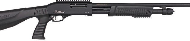 IVER JOHNSON PUMP 20GA 3" - 24" PISTOL GRIP BLACK SYNTH.