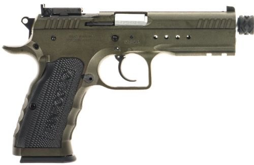TANFOGLIO TACTICAL PRO 10MM - 4.9" 17/20RD STEEL THREADED