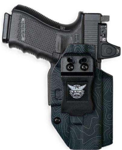 WE THE PEOPLE HOLSTER IWB RH - KYDEX FOR GLOCK 19/19X ORD GRY